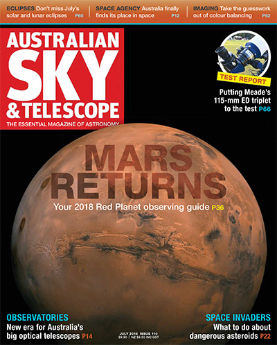 澳洲《Australian Sky & Telescope》天文杂志PDF电子版【2018年合集8期】