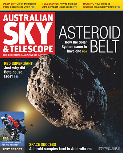 澳洲《Australian Sky & Telescope》天文杂志PDF电子版【2021年合集6期】