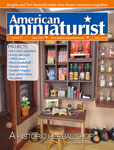 美国《American Miniaturist》微型手作杂志PDF电子版【2017年合集10期】