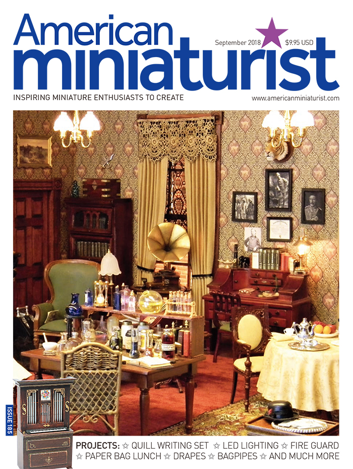 美国《American Miniaturist》微型手作杂志PDF电子版【2018年09月刊免费下载阅读】