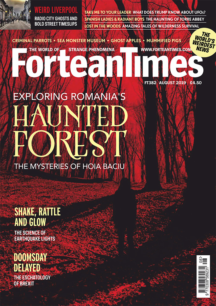 英国《Fortean Times》超自然杂志PDF电子版【2019年08月刊免费下载阅读】