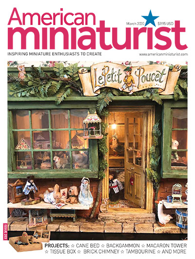 美国《American Miniaturist》微型手作杂志PDF电子版【2020年合集9期】