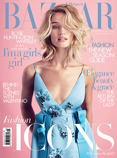 英国《Harpers Bazaar》时尚芭莎杂志PDF电子版【2015年合集7期】