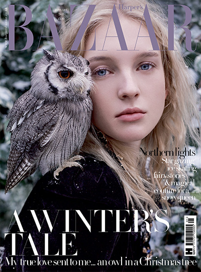 英国《Harpers Bazaar》时尚芭莎杂志PDF电子版【2017年合集12期】