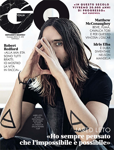 意大利《GQ》男士时尚杂志PDF电子版【2014年合集12期】