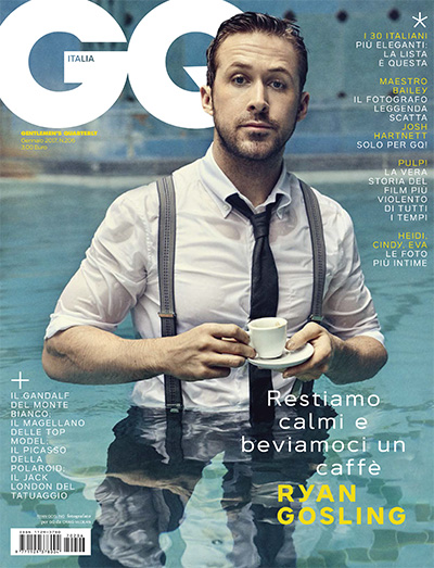 意大利《GQ》男士时尚杂志PDF电子版【2017年合集9期】