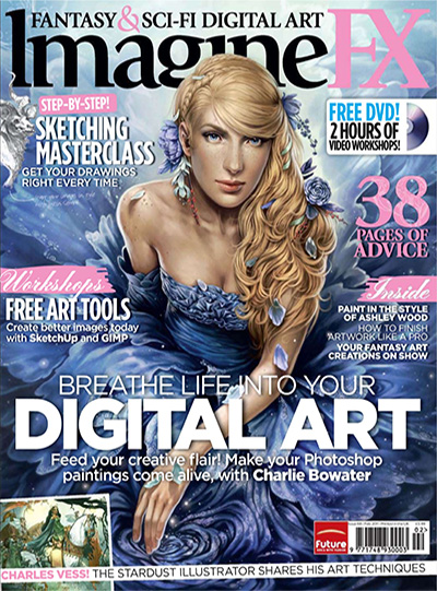 英国《ImagineFX》数码动漫CG杂志PDF电子版【2011年合集12期】