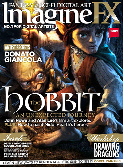 英国《ImagineFX》数码动漫CG杂志PDF电子版【2013年合集13期】