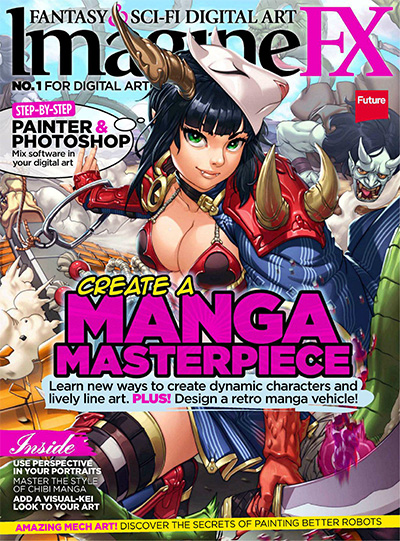英国《ImagineFX》数码动漫CG杂志PDF电子版【2013年合集13期】