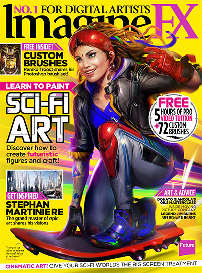 英国《ImagineFX》数码动漫CG杂志PDF电子版【2015年合集13期】