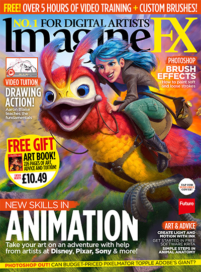 英国《ImagineFX》数码动漫CG杂志PDF电子版【2015年合集13期】