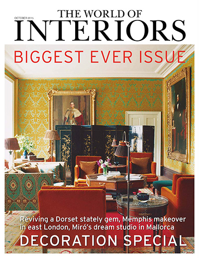 英国《The World of Interiors》室内设计杂志PDF电子版【2015年合集12期】