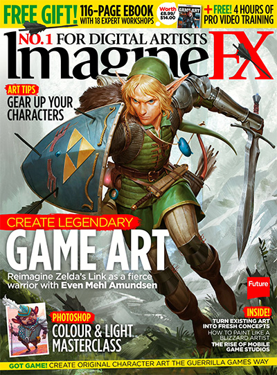 英国《ImagineFX》数码动漫CG杂志PDF电子版【2015年合集13期】