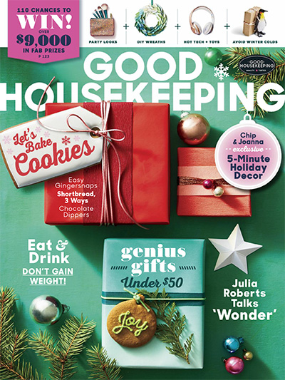 美国《Good Housekeeping》家庭生活杂志PDF电子版【2017年合集12期】