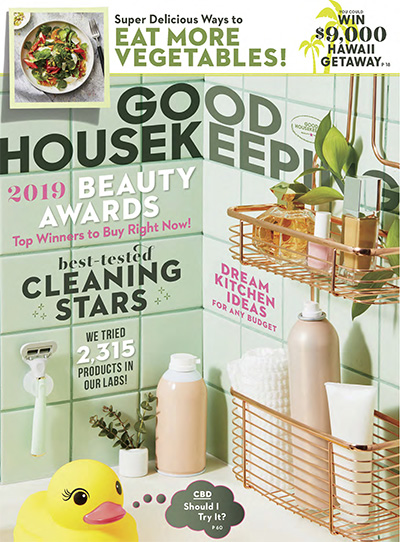 美国《Good Housekeeping》家庭生活杂志PDF电子版【2019年合集12期】