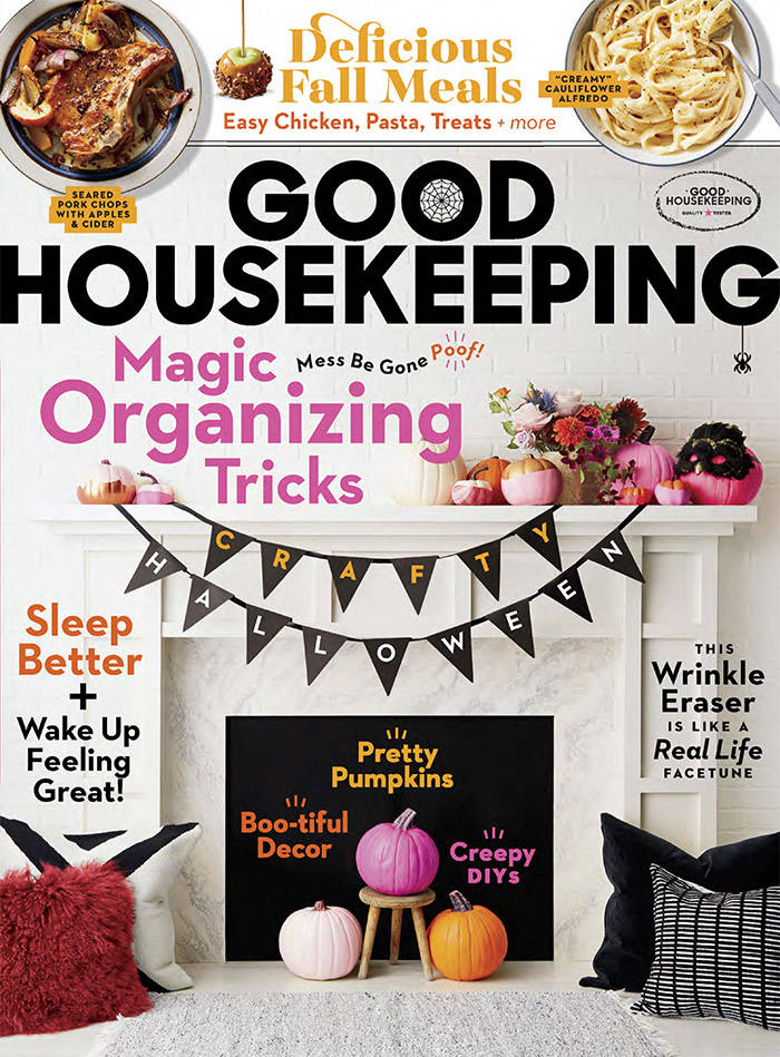 美国《Good Housekeeping》家庭生活杂志PDF电子版【2019年10月刊免费下载阅读】