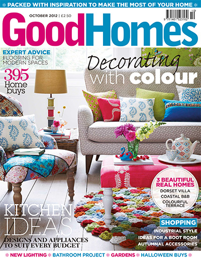 英国《GoodHomes》室内设计杂志PDF电子版【2012年合集12期】
