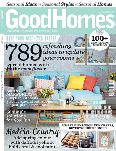 英国《GoodHomes》室内设计杂志PDF电子版【2015年合集5期】