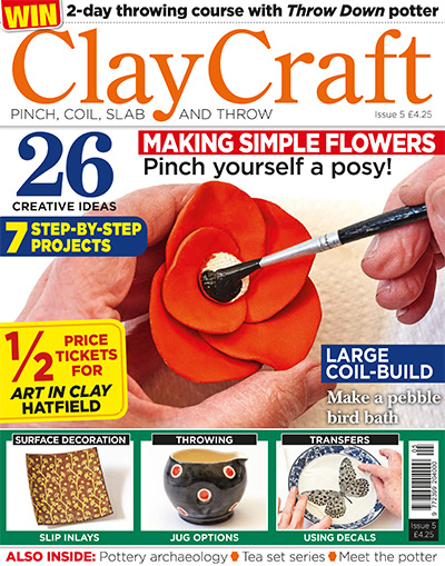 英国《ClayCraft》陶艺杂志PDF电子版【2017年合集9期】