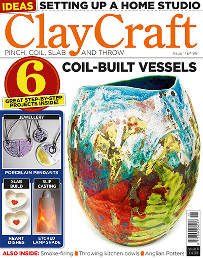 英国《ClayCraft》陶艺杂志PDF电子版【2018年合集12期】