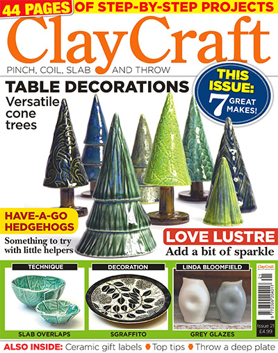 英国《ClayCraft》陶艺杂志PDF电子版【2018年合集12期】