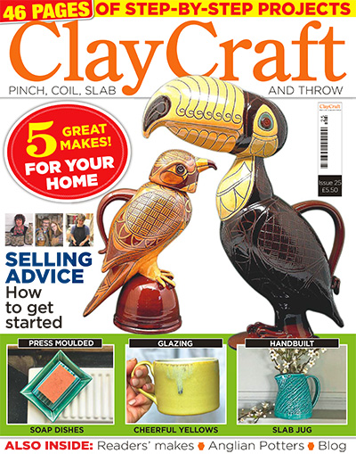 英国《ClayCraft》陶艺杂志PDF电子版【2019年合集11期】