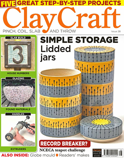 英国《ClayCraft》陶艺杂志PDF电子版【2019年合集11期】