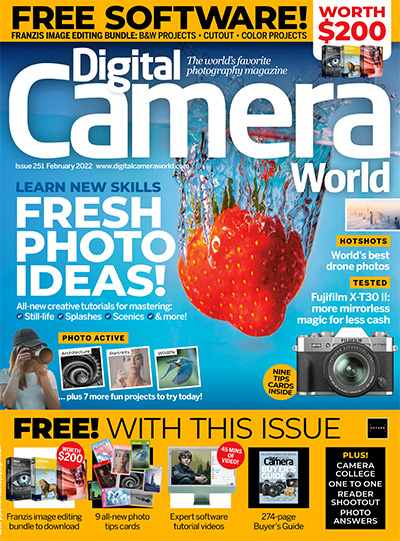 英国《DIGITAL CAMERA WORLD》数码相机世界杂志PDF电子版 【2022年合集13期】