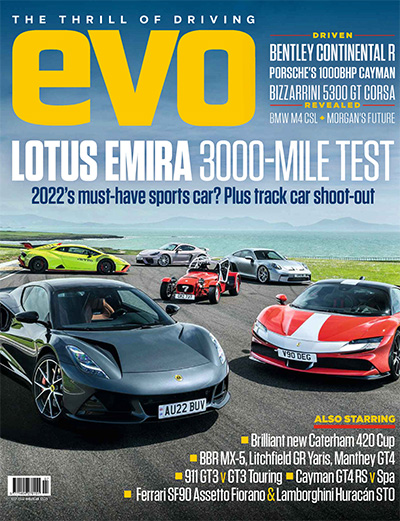 英国《EVO》高端汽车杂志PDF电子版【2022年合集12期】
