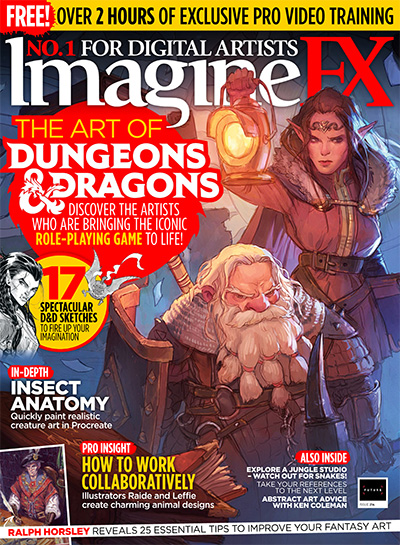 英国《ImagineFX》数码动漫CG杂志PDF电子版【2022年合集12期】