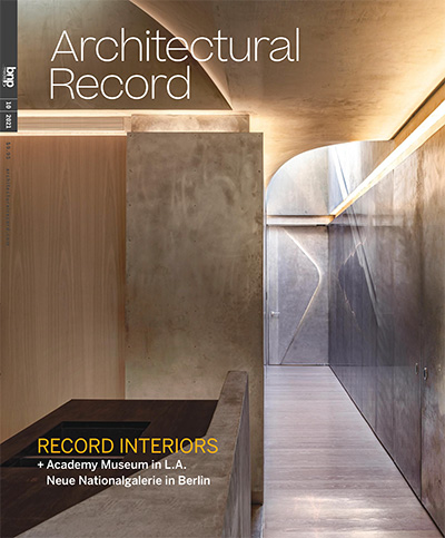 美国《Architectural Record》建筑实录杂志PDF电子版【2021年合集12期】