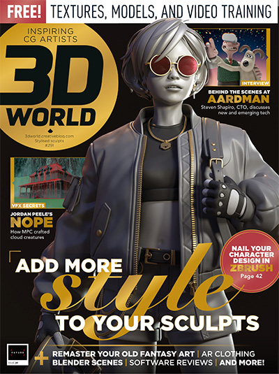 英国《3D World》数码CG艺术杂志PDF电子版【2022年合集13期】