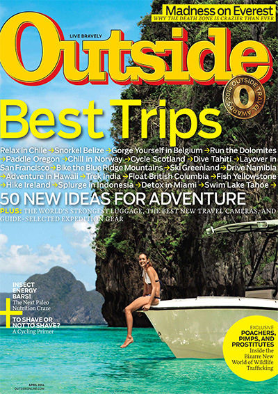 美国《Outside》户外旅行杂志PDF电子版【2014年合集12期】