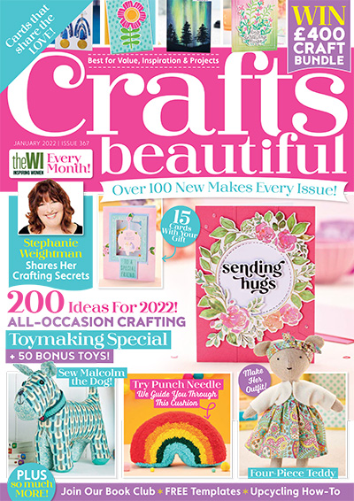 英国《Crafts Beautiful》手工艺杂志PDF电子版【2022年合集13期】