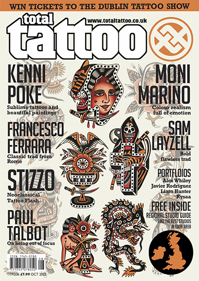 英国《Total Tattoo》纹身刺青杂志PDF电子版【2022年合集8期】