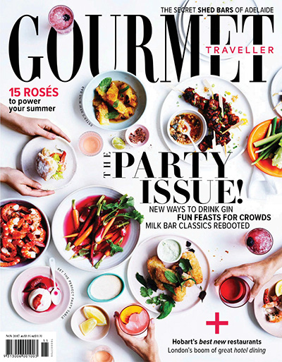 澳大利亚《Gourmet Traveller》美食和旅游杂志PDF电子版【2017年合集12期】
