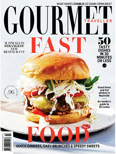 澳大利亚《Gourmet Traveller》美食和旅游杂志PDF电子版【2018年合集11期】
