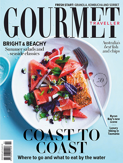 澳大利亚《Gourmet Traveller》美食和旅游杂志PDF电子版【2019年合集10期】