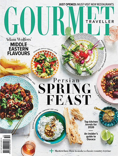 澳大利亚《Gourmet Traveller》美食和旅游杂志PDF电子版【2019年合集10期】