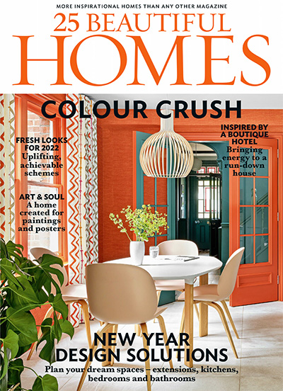 英国《25 Beautiful Homes》家居装饰杂志PDF电子版【2022年合集12期】