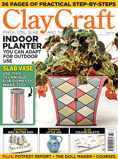 英国《ClayCraft》陶艺杂志PDF电子版【2022年合集12期】