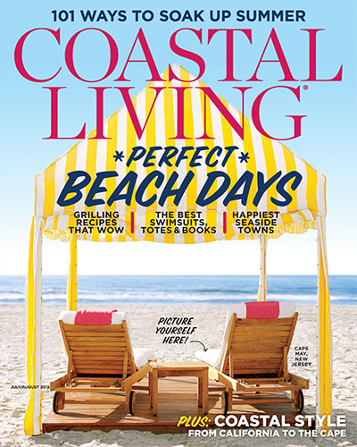 美国《Coastal Living》海滨生活杂志PDF电子版【2015年合集10期】