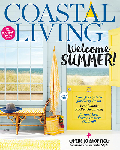 美国《Coastal Living》海滨生活杂志PDF电子版【2016年合集10期】