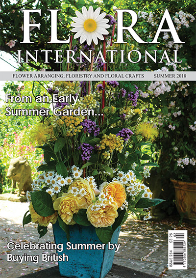 英国《Flora International》花艺杂志PDF电子版【2018年合集4期】