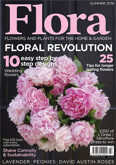 英国《Flora International》花艺杂志PDF电子版【2019年合集4期】