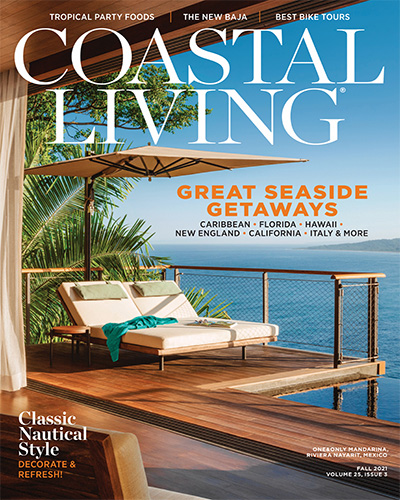 美国《Coastal Living》海滨生活杂志PDF电子版【2021年合集4期】