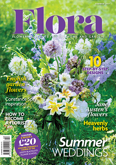 英国《Flora International》花艺杂志PDF电子版【2021年合集4期】