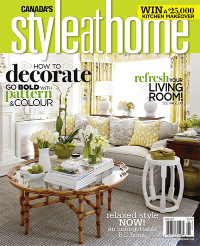 加拿大《Style at Home》家居装饰杂志PDF电子版【2011年合集5期】