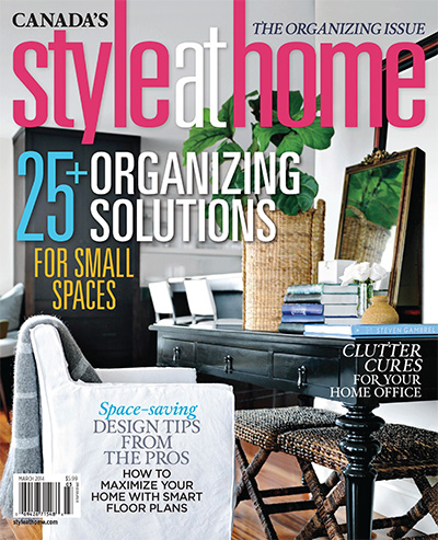 加拿大《Style at Home》家居装饰杂志PDF电子版【2014年合集10+3期】
