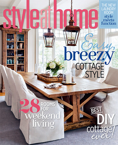 加拿大《Style at Home》家居装饰杂志PDF电子版【2015年合集11期】
